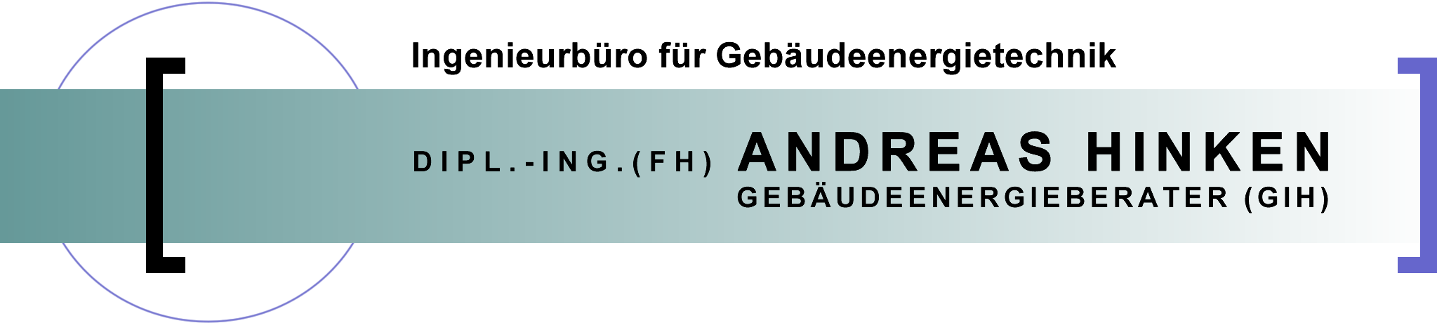 Logo Ingenieurbüro für Gebäudeenergietechnik | Inh. Dipl-Ing. (FH) Andreas Hinken